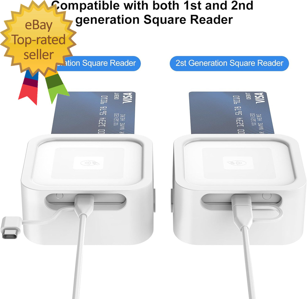 Square Reader Dock for 1st & 2nd Gen Credit Card Terminals