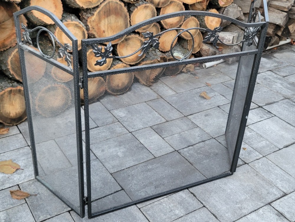 Iron Fireplace Screen