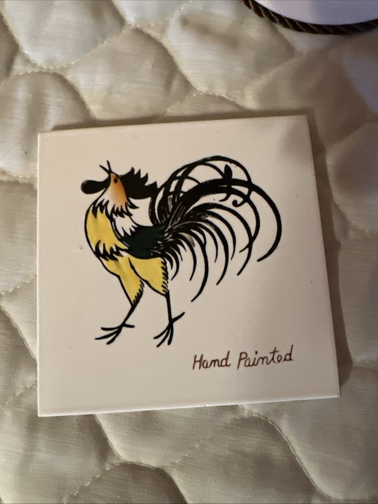 Rooster Country Kitchen Decorative Tile