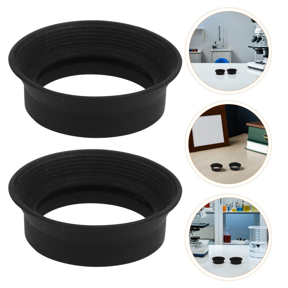 4 Pcs Astronomical Telescope Mask Eyepiece Cup for Dissecting Microscope