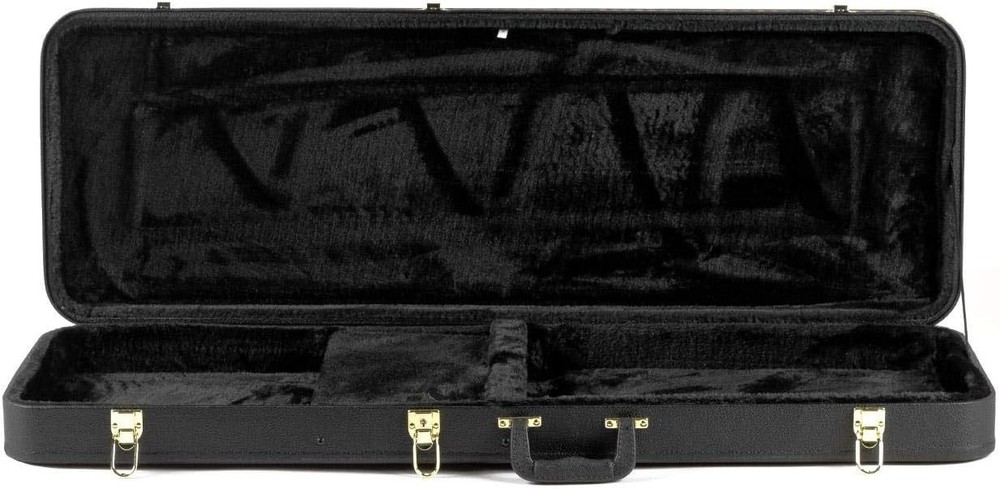 Guardian Model CG-020-E Rectangular Hardshell Case for Electric Guitar, Black