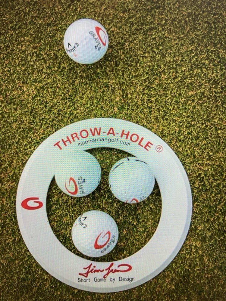 Graves Golf Throw-A-Hole Putting Training Aid