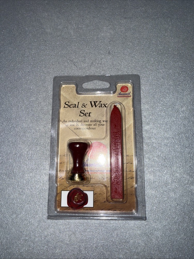 Seal "L" And Wax Set