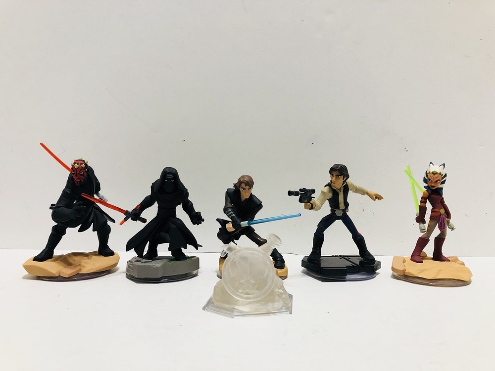 6 pc Disney Infinity Star Wars Lot 3.0