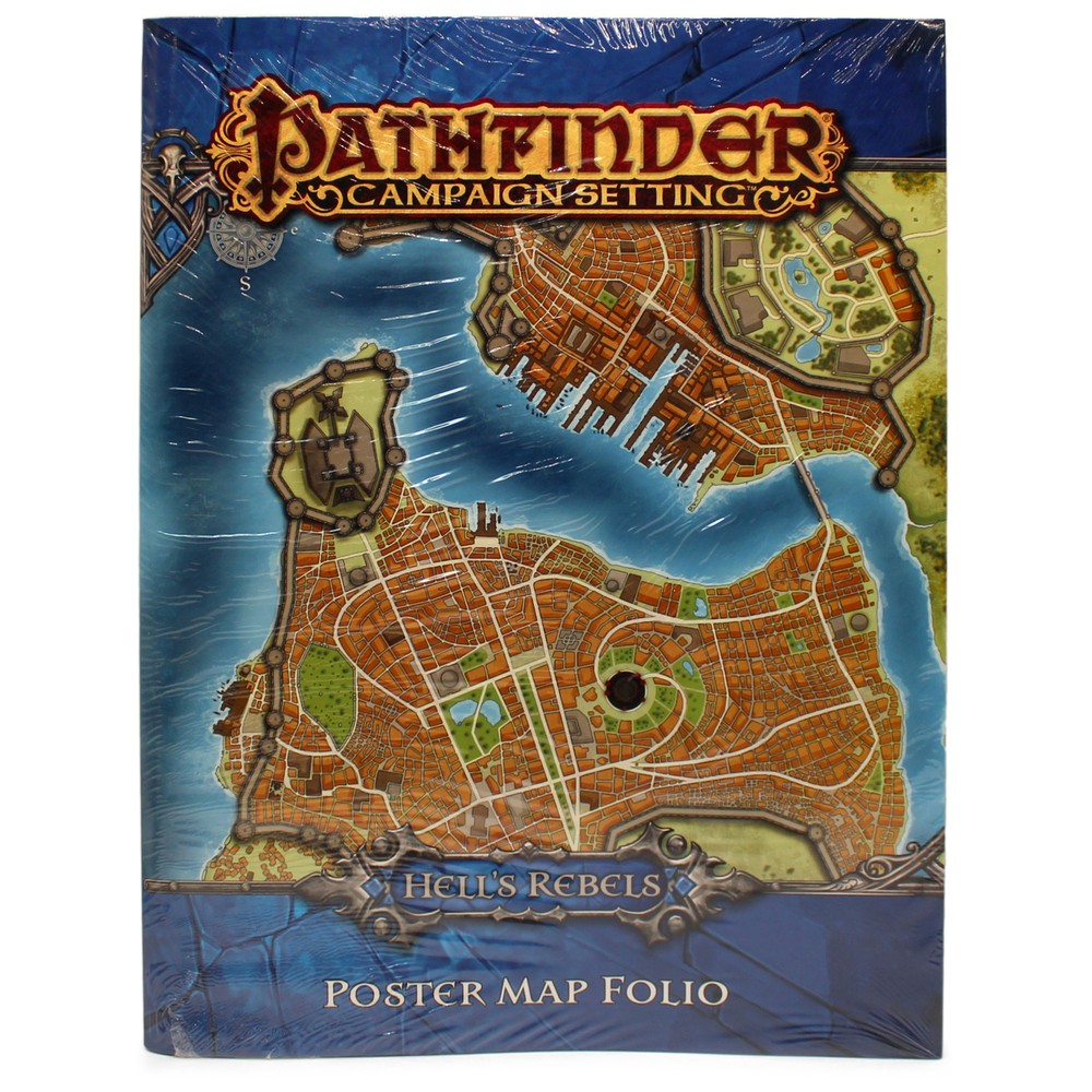 Pathfinder Campaign Setting: Hell's Rebels Poster Map Folio