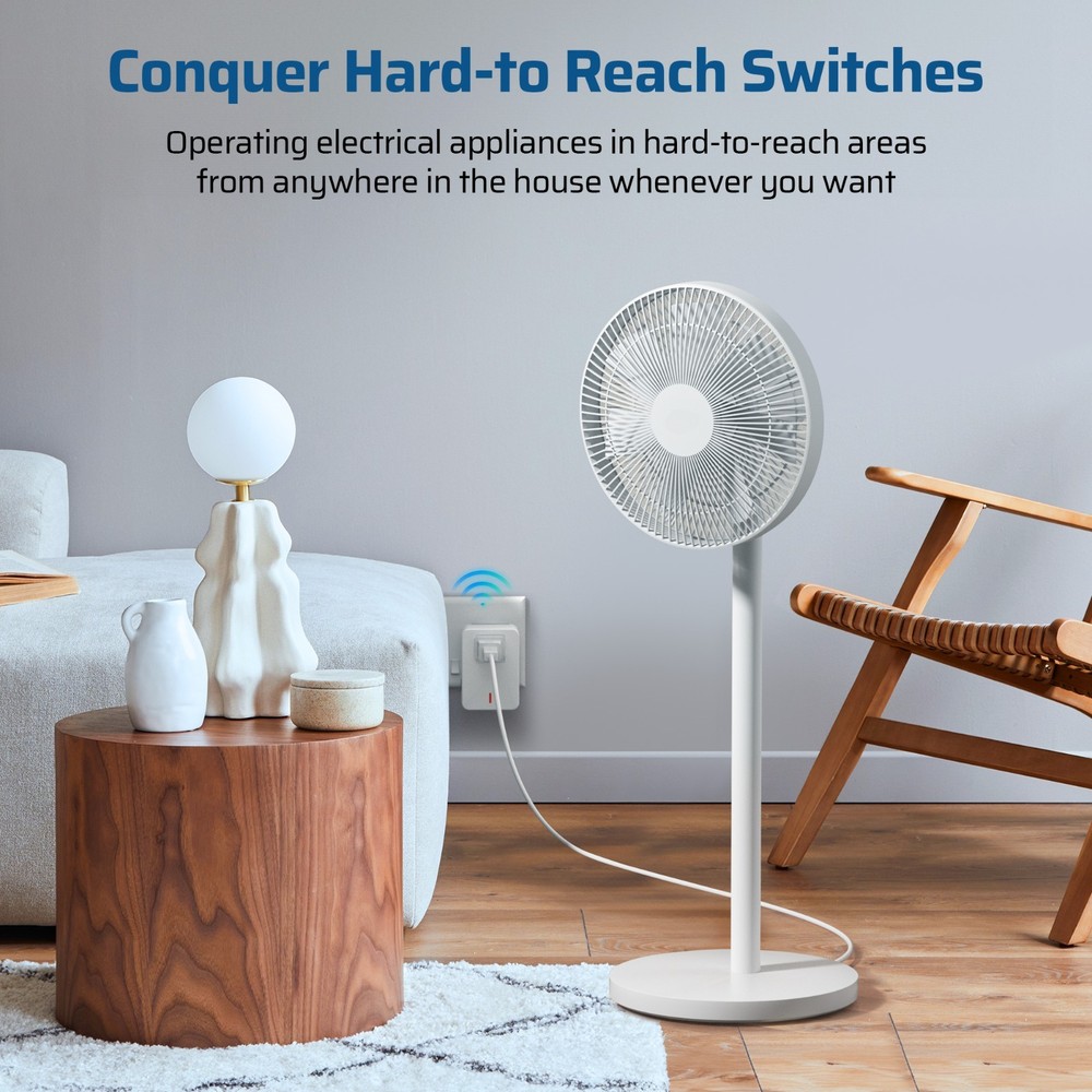 Edishine Remote Control Outlet 100 ft RF Range Wireless Remote On Off Switch