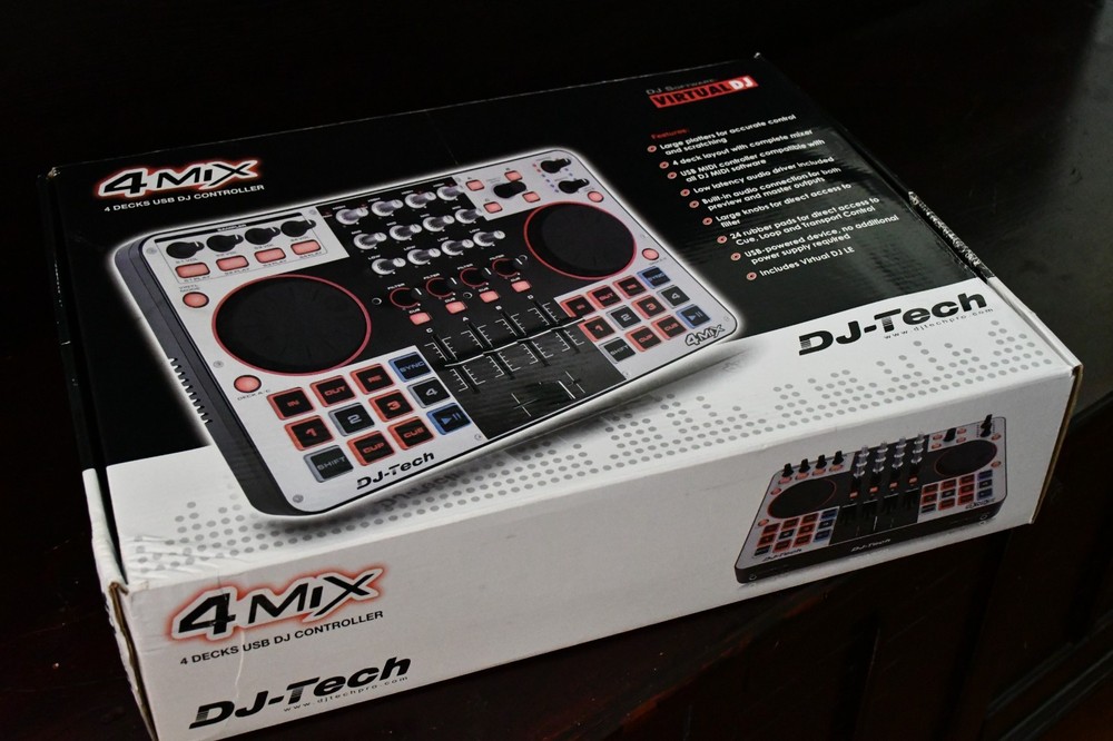 DJ-Tech 4-Mix DJ Controller - !!! Used, nice !!!