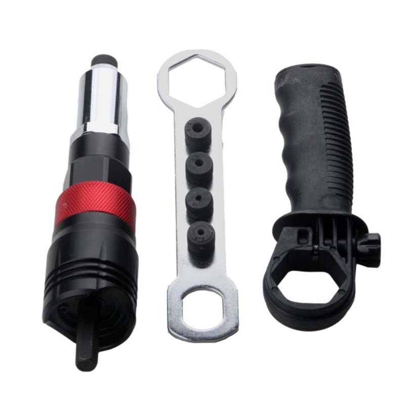 Efficiency Rivets Tool Adapters Kit Cordless Rivetings Drill Tool Accessory