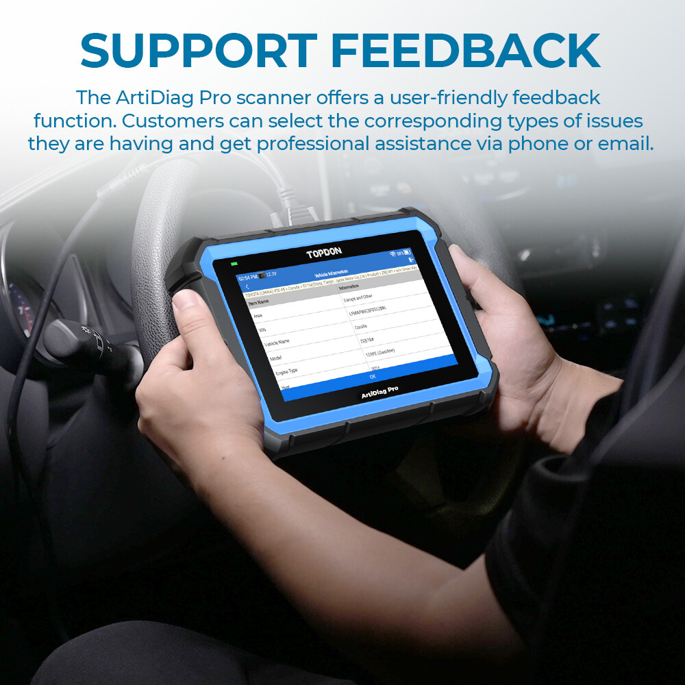 TOPDON ArtiDiag Pro OBD Bidirectional Scanner Full System Diagnostic Coding