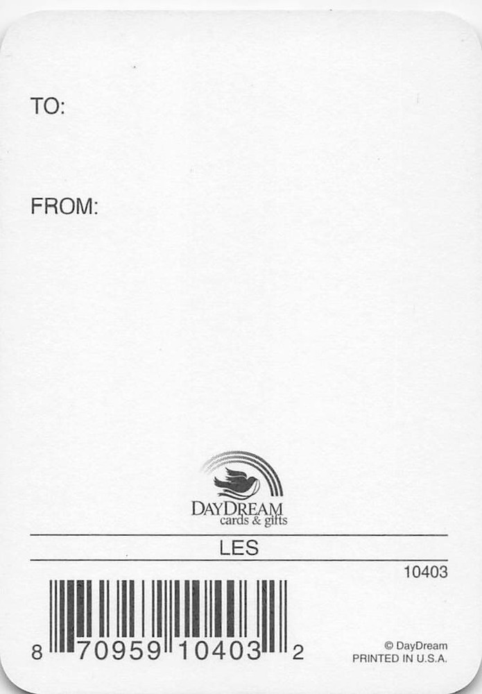 Les "Fortress" Keepsake Name Meaning Card with Verse