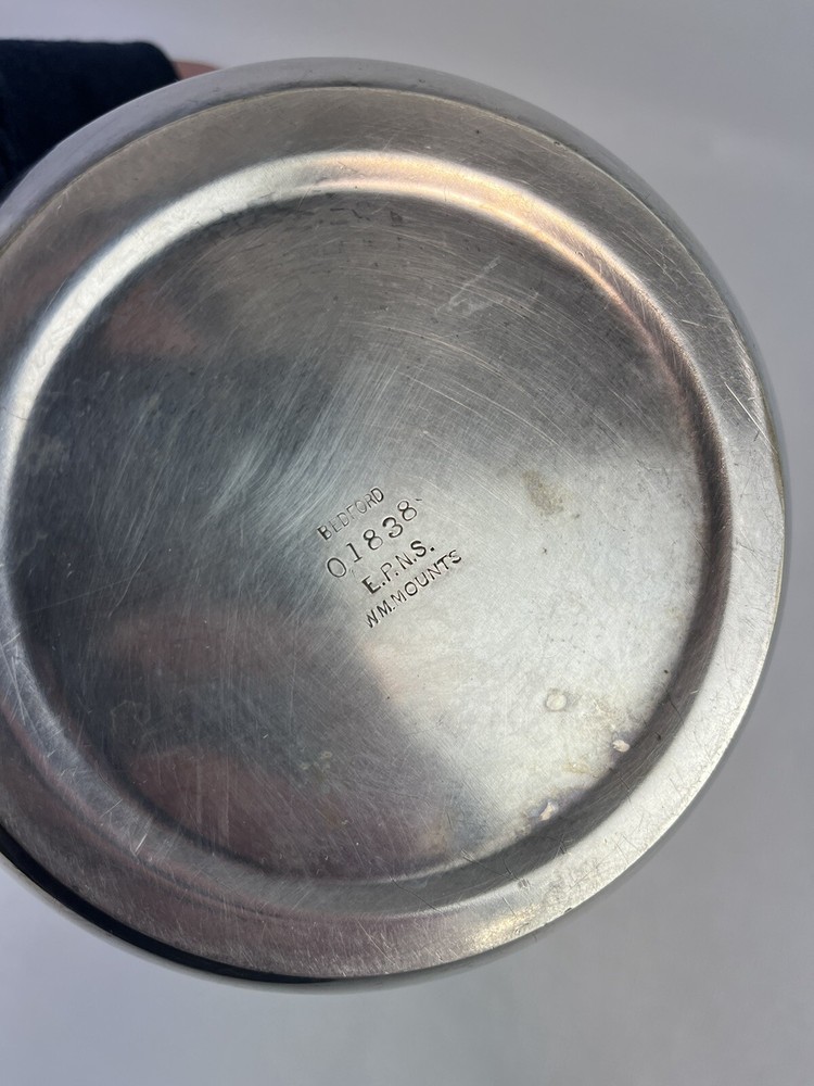 Bedford #01838 EPNS Silverplate Water Pitcher 7-1/2” Tall