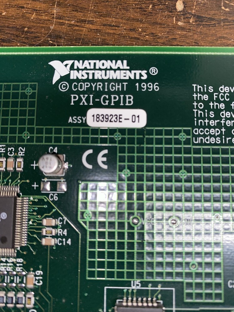 NATIONAL INSTRUMENTS PXI-GPIB MODULE ASSY 183923E-01