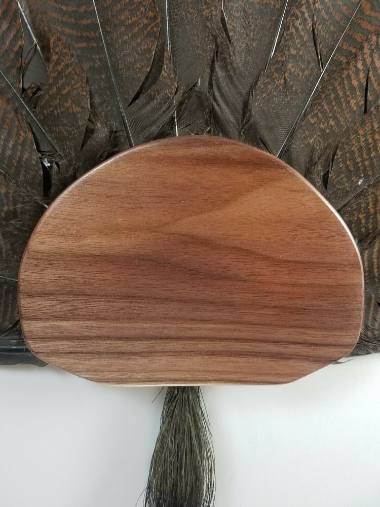 Turkey Fan and Beard mounting kit (WALNUT)