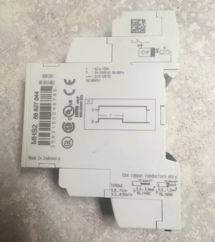 Timer Relay MHS2 FUNCTION H TIMER 24-240VAC