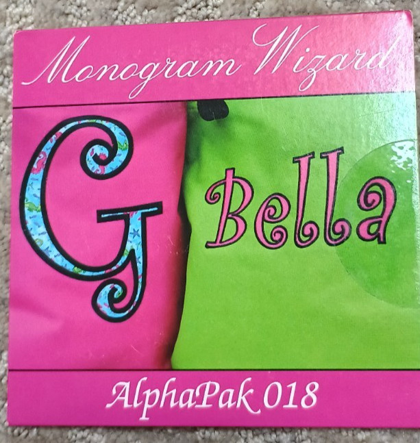 MONOGRAM WIZARD – ALPHA PAK 018 | NEW