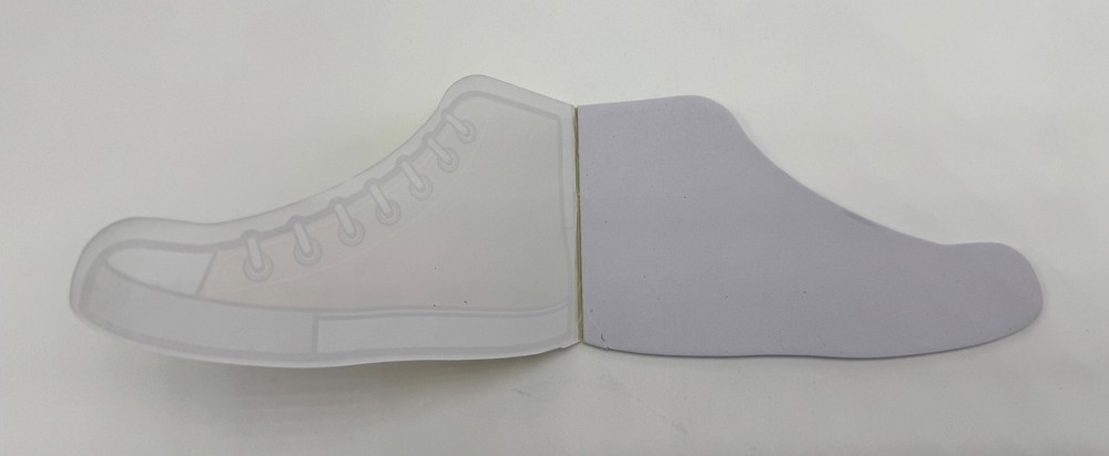 Tennis Shoes Shape Note Pad Portable Writing Notepad