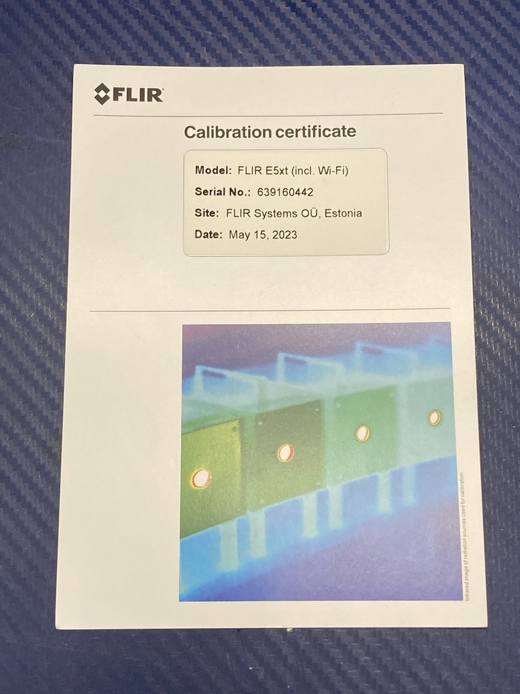 FLIR E5-XT Infrared Camera with Hard Case Model FLIR-E6390 - Wi Fi