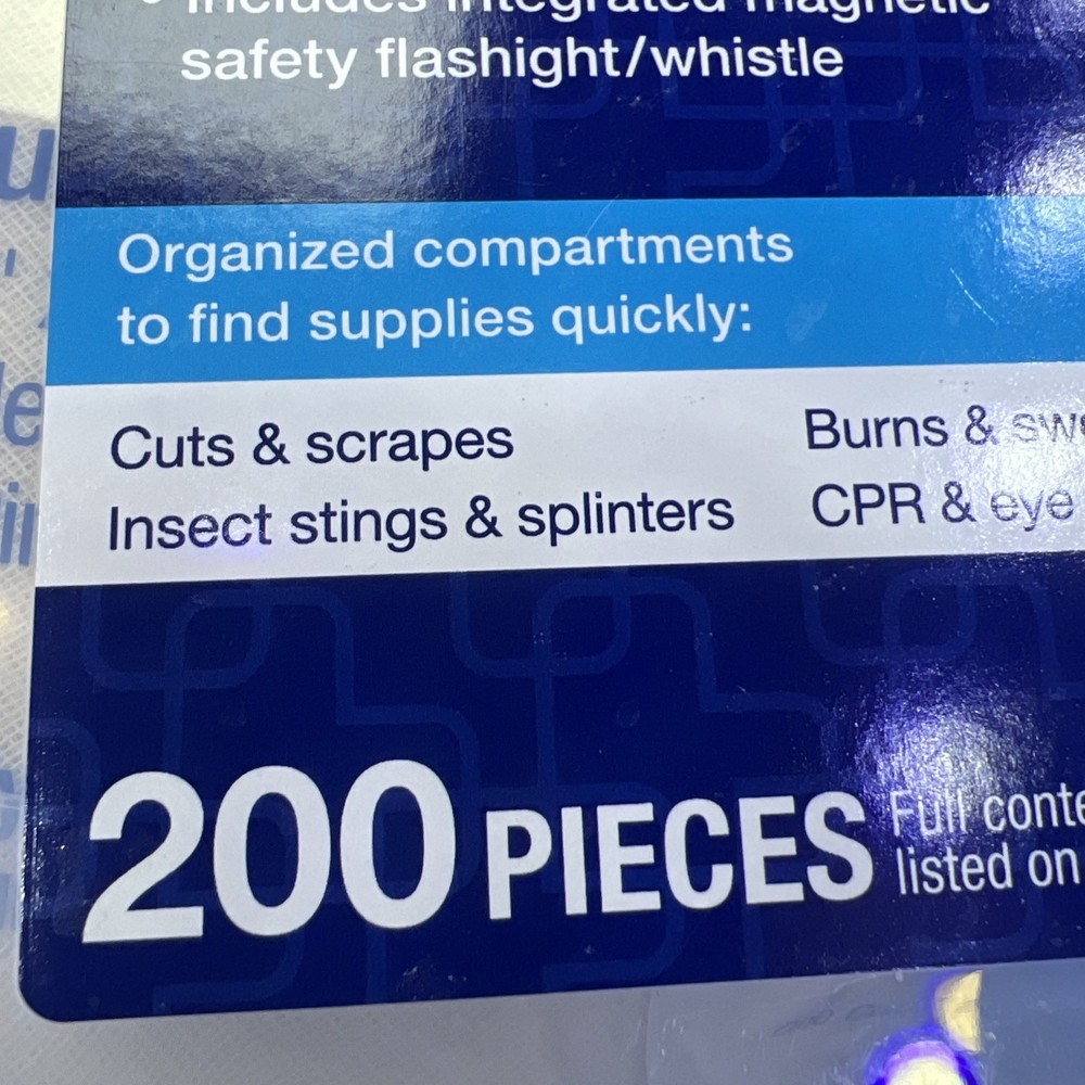 Basic First Aid Kit 200-Piece Osha /Ansi CVS