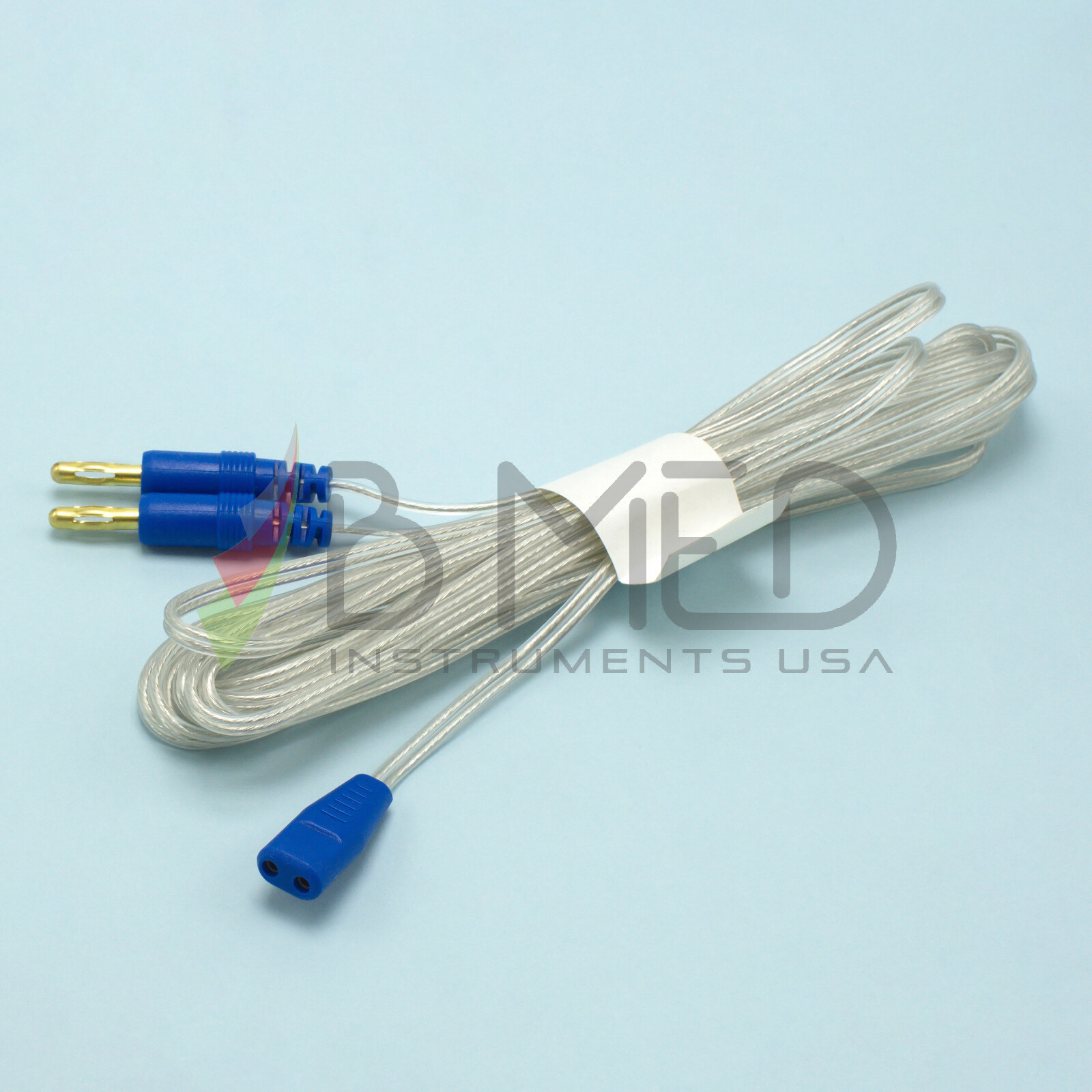 Disposable US Bipolar Forceps Cable For Reusable Electrosurgical Forceps 12 Feet