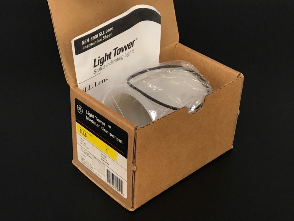 NIB GENERAL ELECTRIC SLLB WHITE LIGHT TOWER LENS