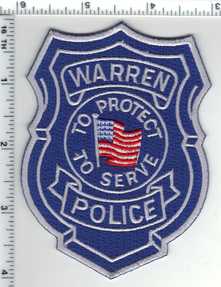 Warren Police (Michigan) 4th Issue Shoulder Patch