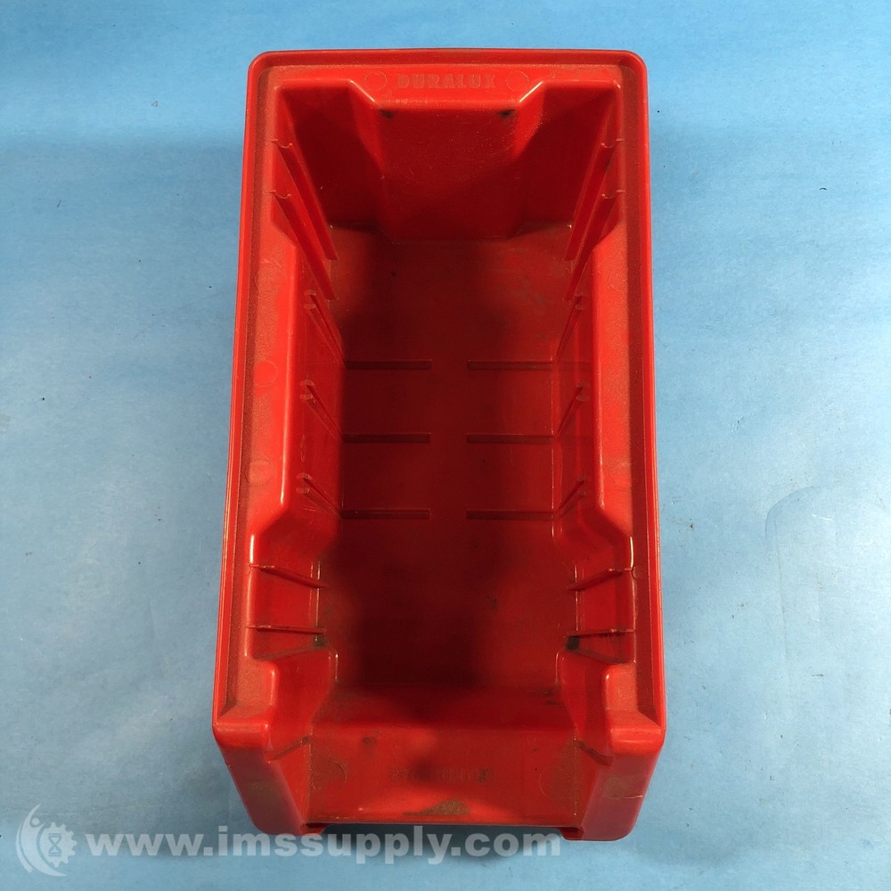 Gould Plastics DX-310 Red Plastic Storage Bin USIP