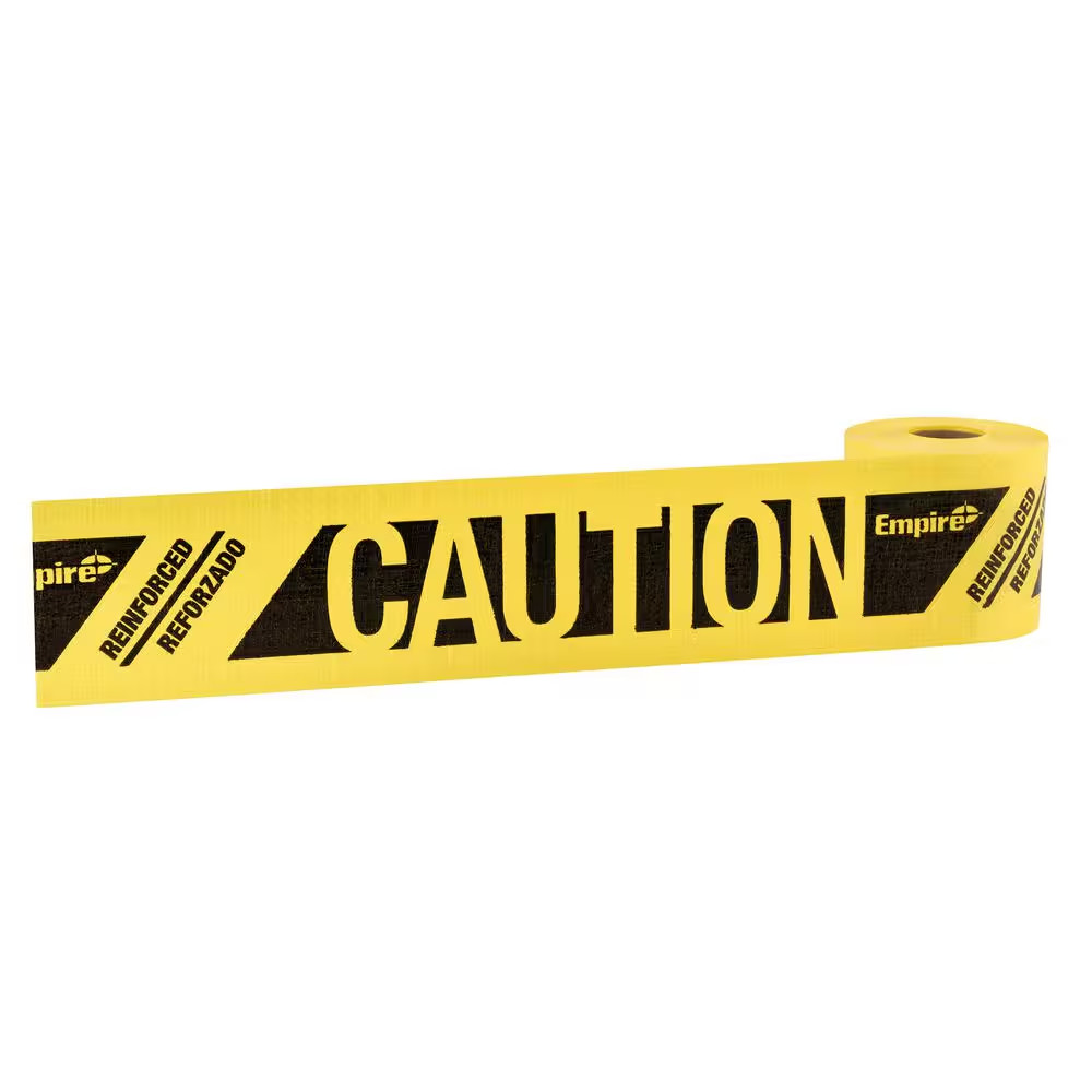 3 In. X 100 Ft. Reinforced Caution Tape