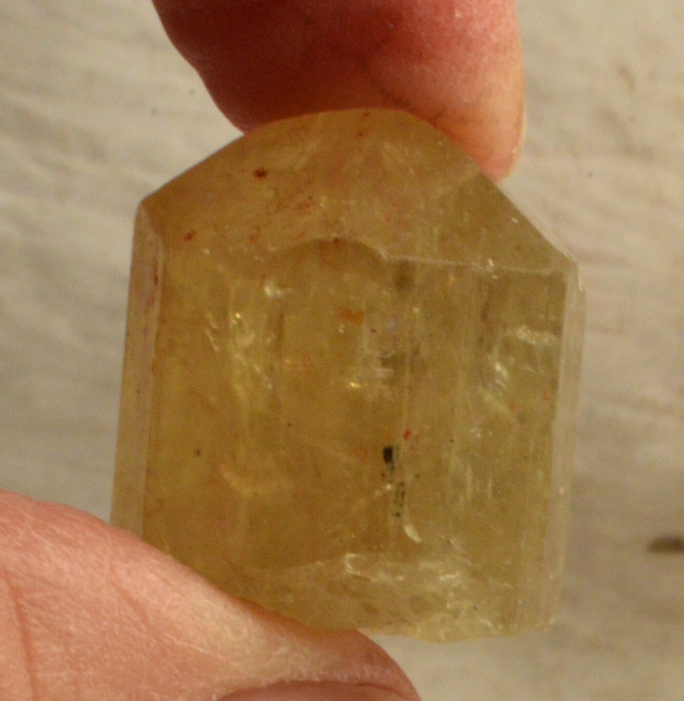 #5606 Apatite-Durango, Mexico-Gem Quality-Large Gemmy Single Crystal