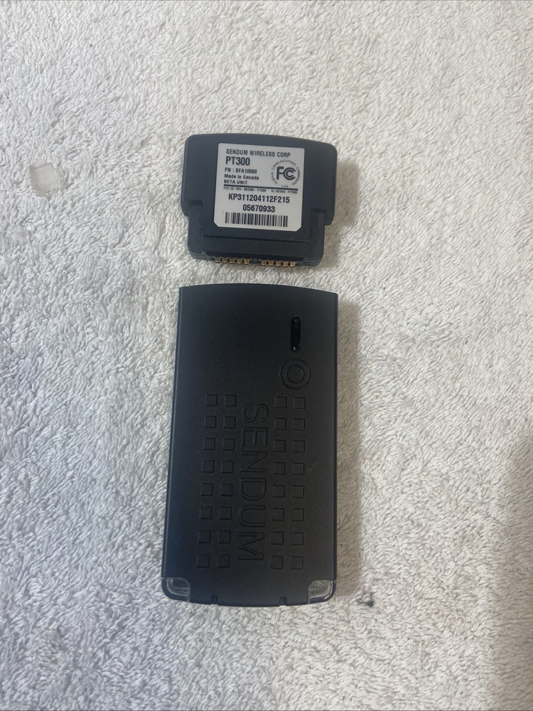 Sendum Wireless Corp PT300D Wireless Tracking Device Black