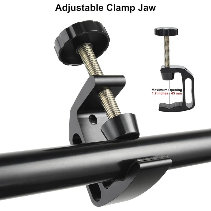 Durable Adjustable Mini C Clamp Set Woodworking Desk Table Bench Mounting New