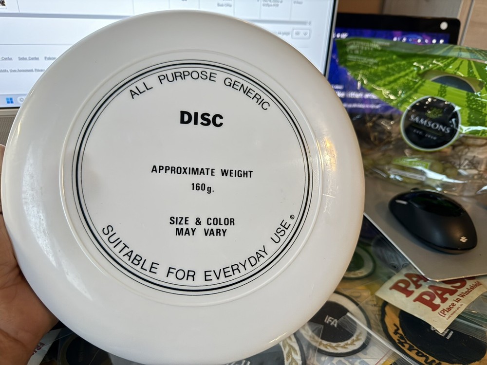 Frisbee All Purpose Generic disc 160 Gram suitable for everyday use