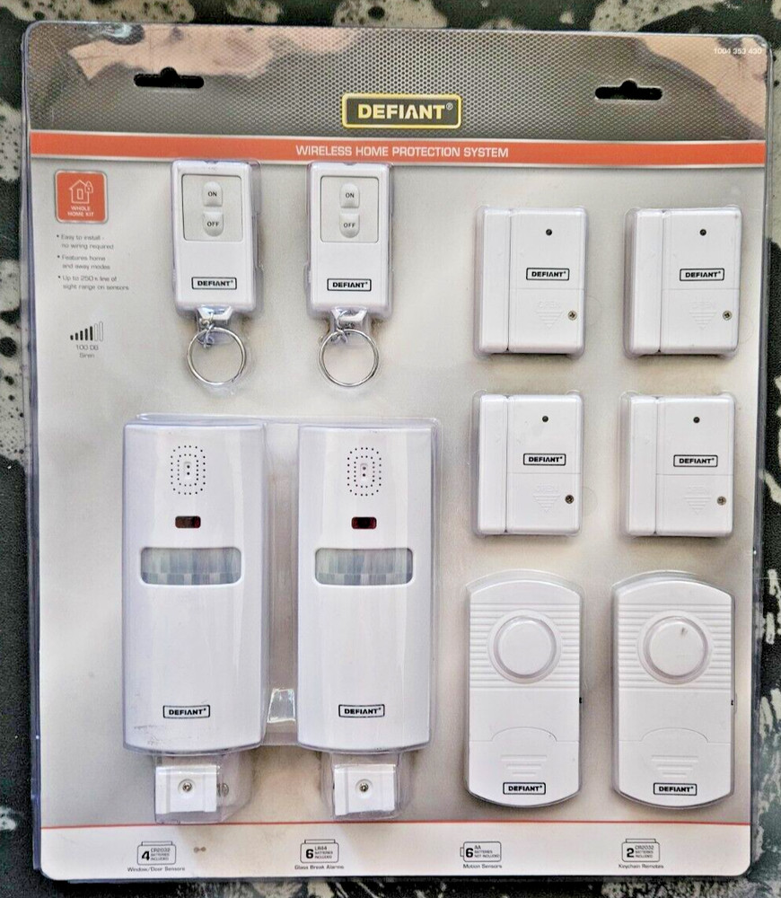 Defiant Wireless Home Protection Alarm System
