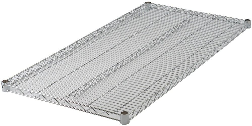 Wire Shelf, Chrome Plated, 24" x 42" (2 Each)