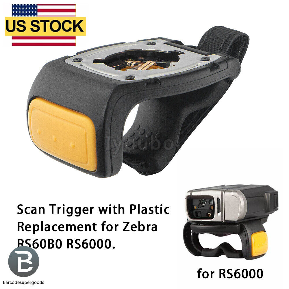 For Zebra RS60B0 RS6000 Barcode Scanner Scan Trigger w/ Plastic Replacement New