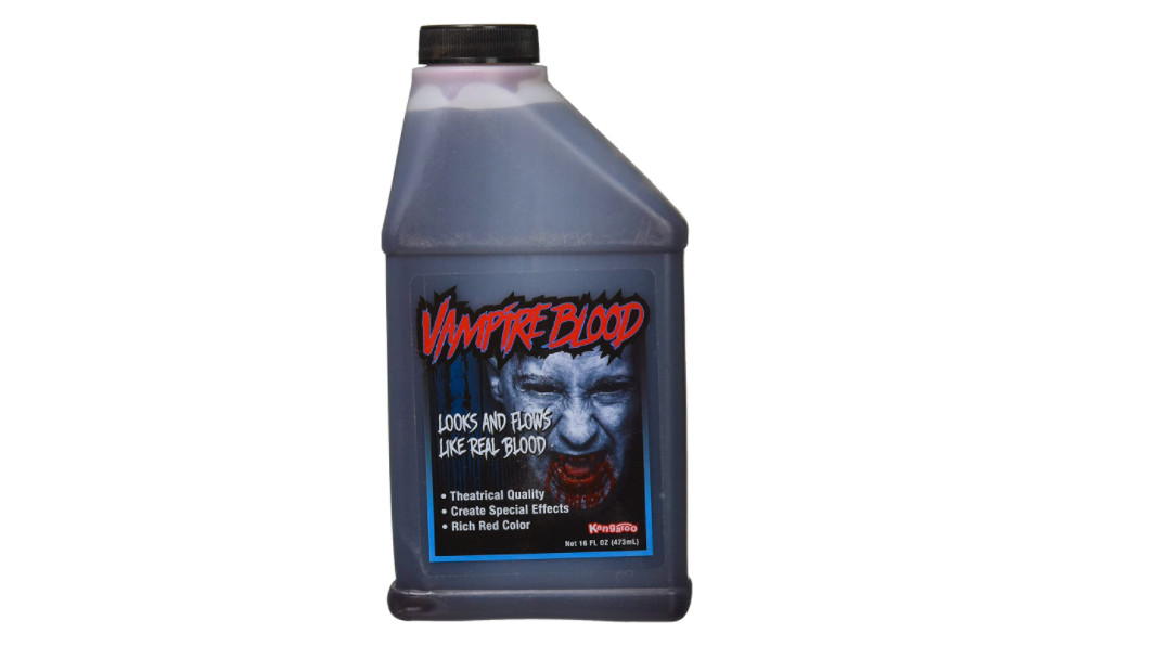 Fake Blood 16 Oz Stage Horror Makeup Vampire Arterial Halloween Party Prank Prop