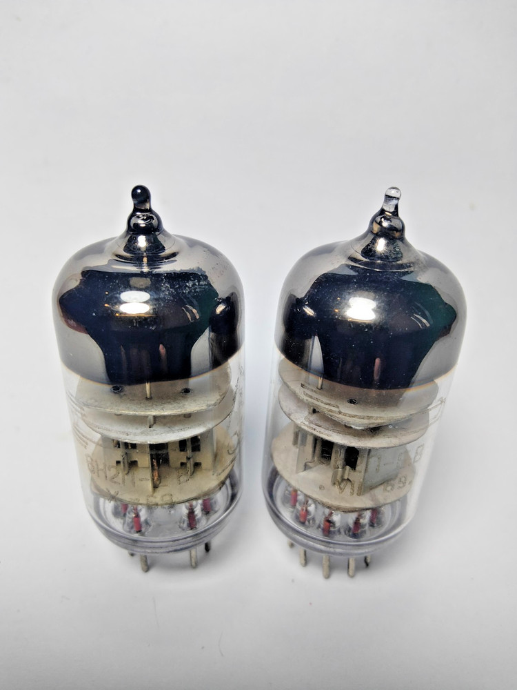 2 pcs NEW 6N2P-EV /12AX7/ECC83 / Triple Mica Voskhod tubes Matched Pair