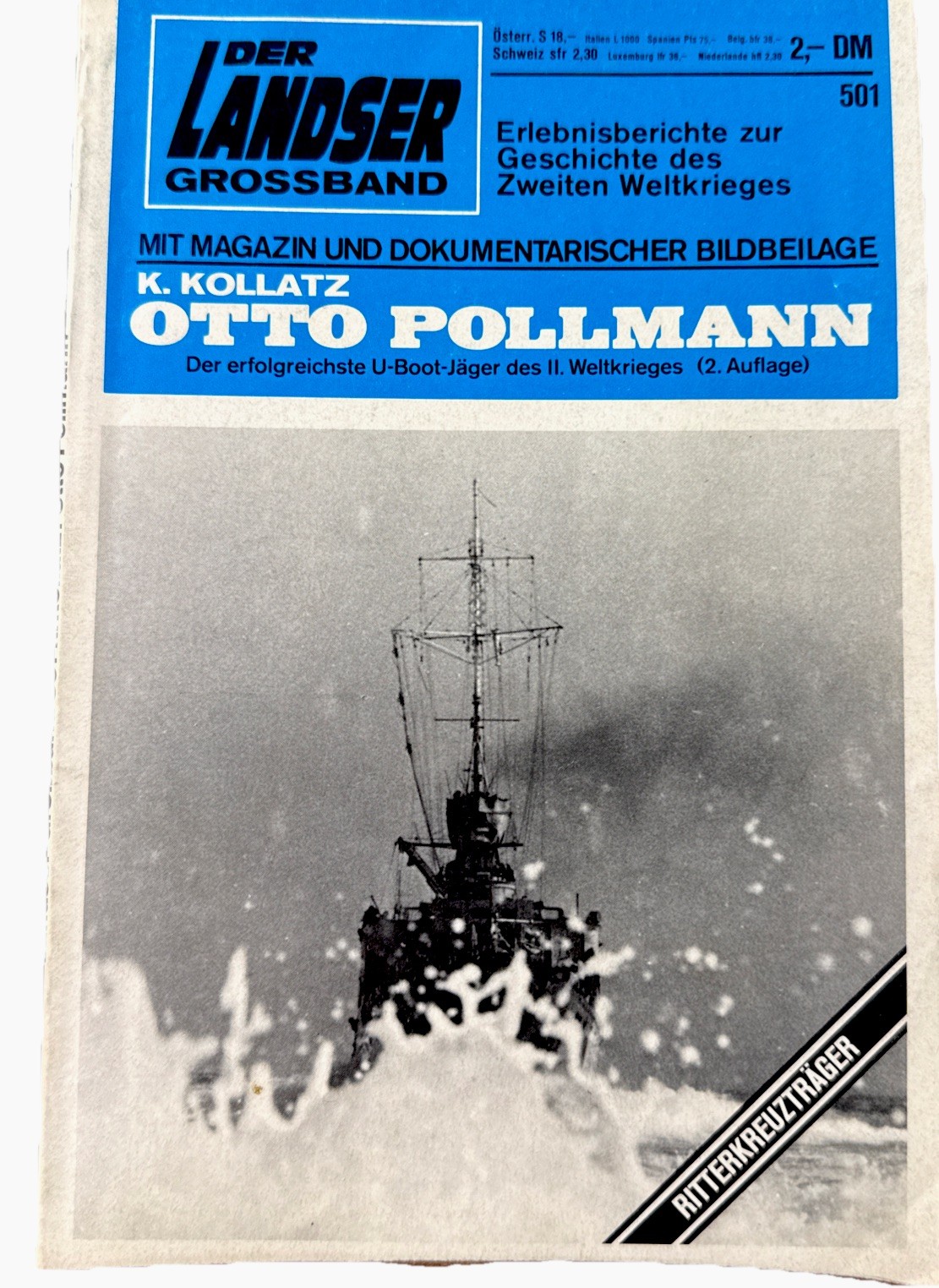 Der Landser Grossband.Lot Of 5 German Booklets About 1940s WW2 #(274)