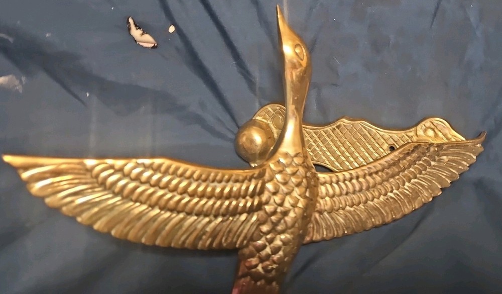 Brass Penco Duck Door Knocker.