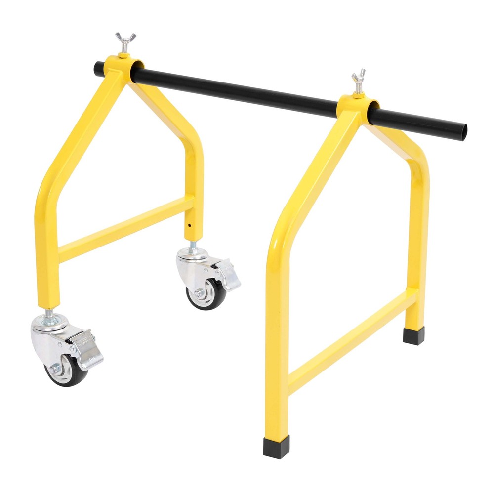 32" Portable Wire Spool Rack Cable Caddy 300LBS Load Capacity Moveable Wire Rack