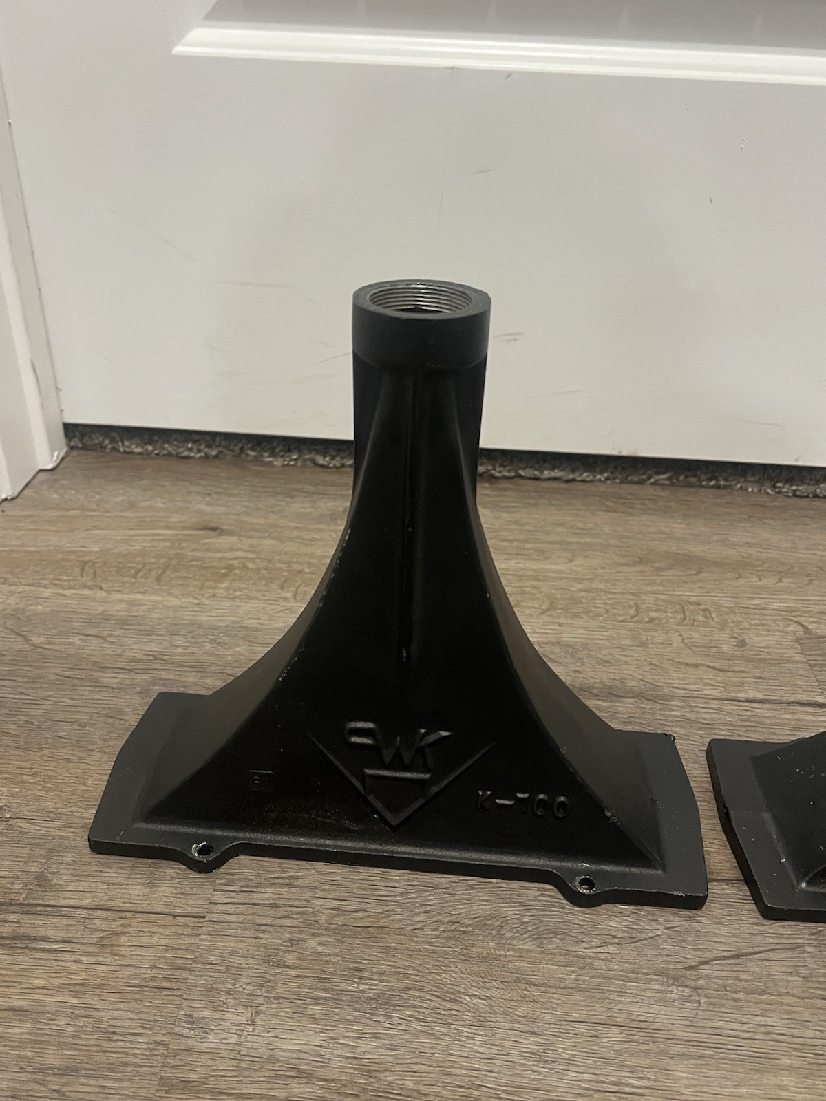 Vintage Rare Cast Klipsch K-700 K700 Midrange Metal Horns Set Pair 2