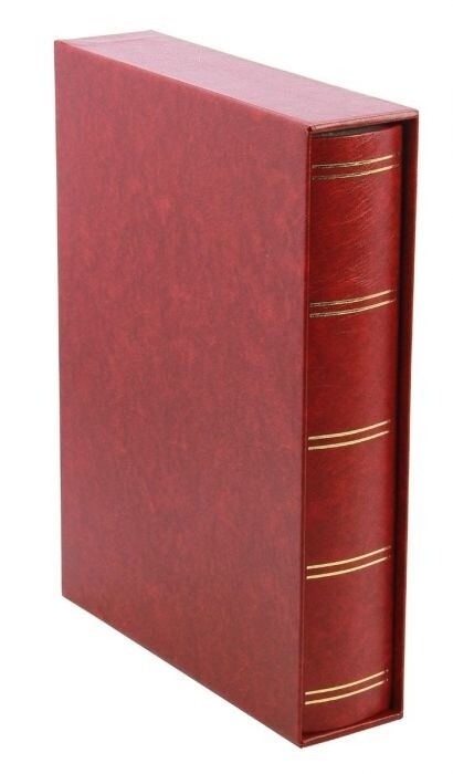 Matching Stockbook Slipcase - Wine Red
