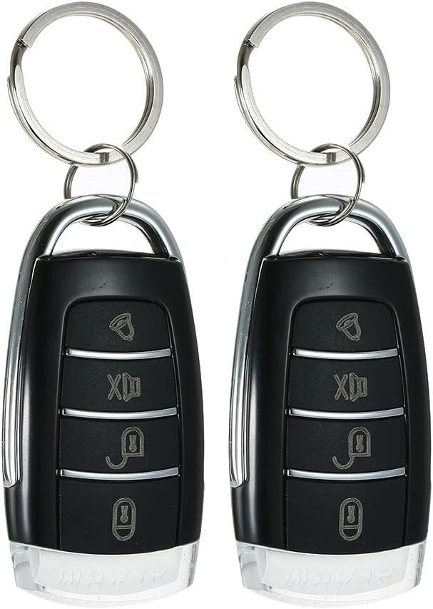 Universal Car Keyless Entry Security Alarm System with Remote & Siren