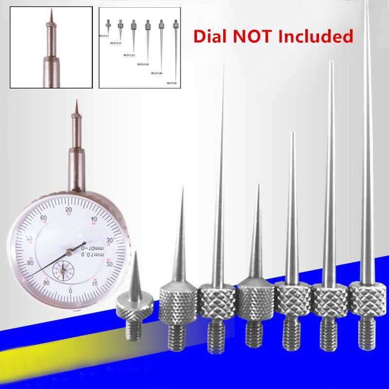 New Replacement Indicator Tirmtables Thread Rod Stem 6pcs Depth Equipment