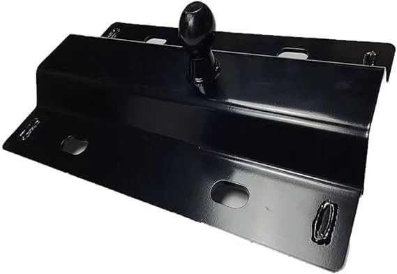 WRLWY 16055 5th Wheel to Gooseneck Adapter Hitch - 30,000 lbs Capacity,...