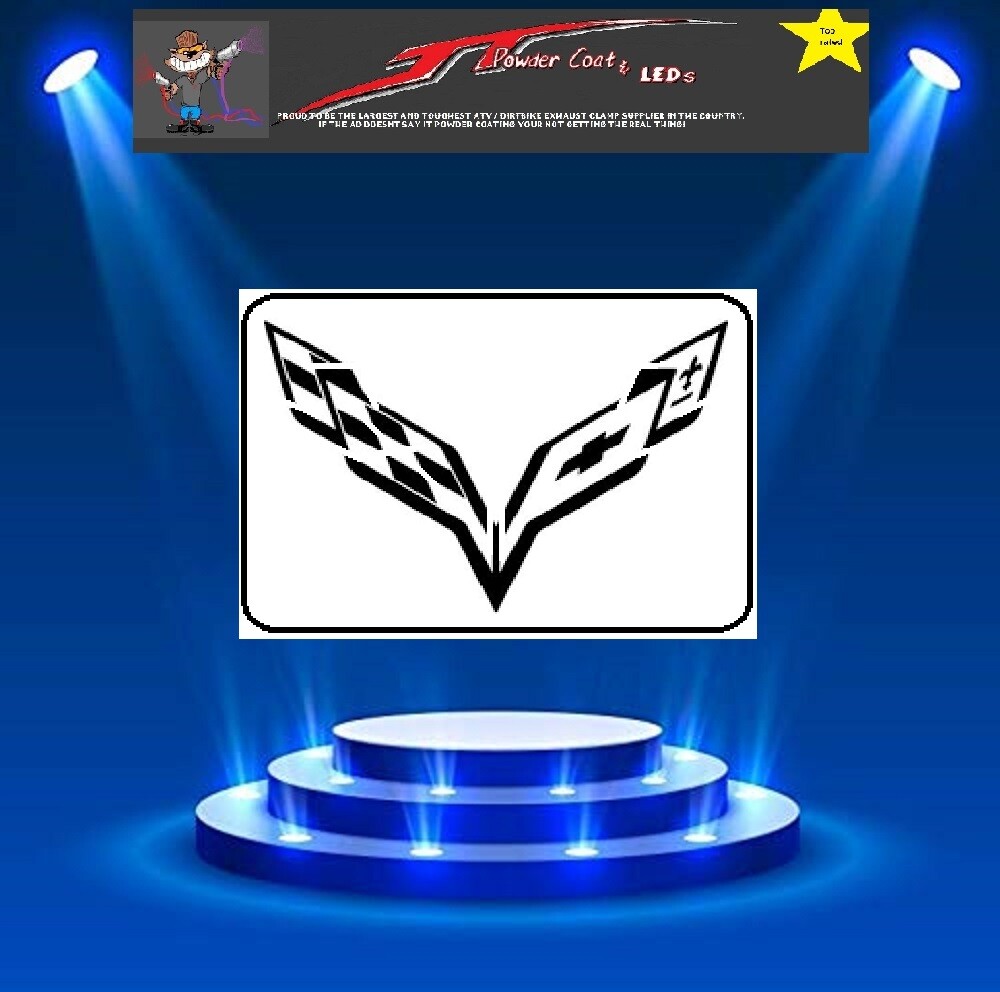 CORVETTE Logo Stencil Template Airbrush Paint  # 7