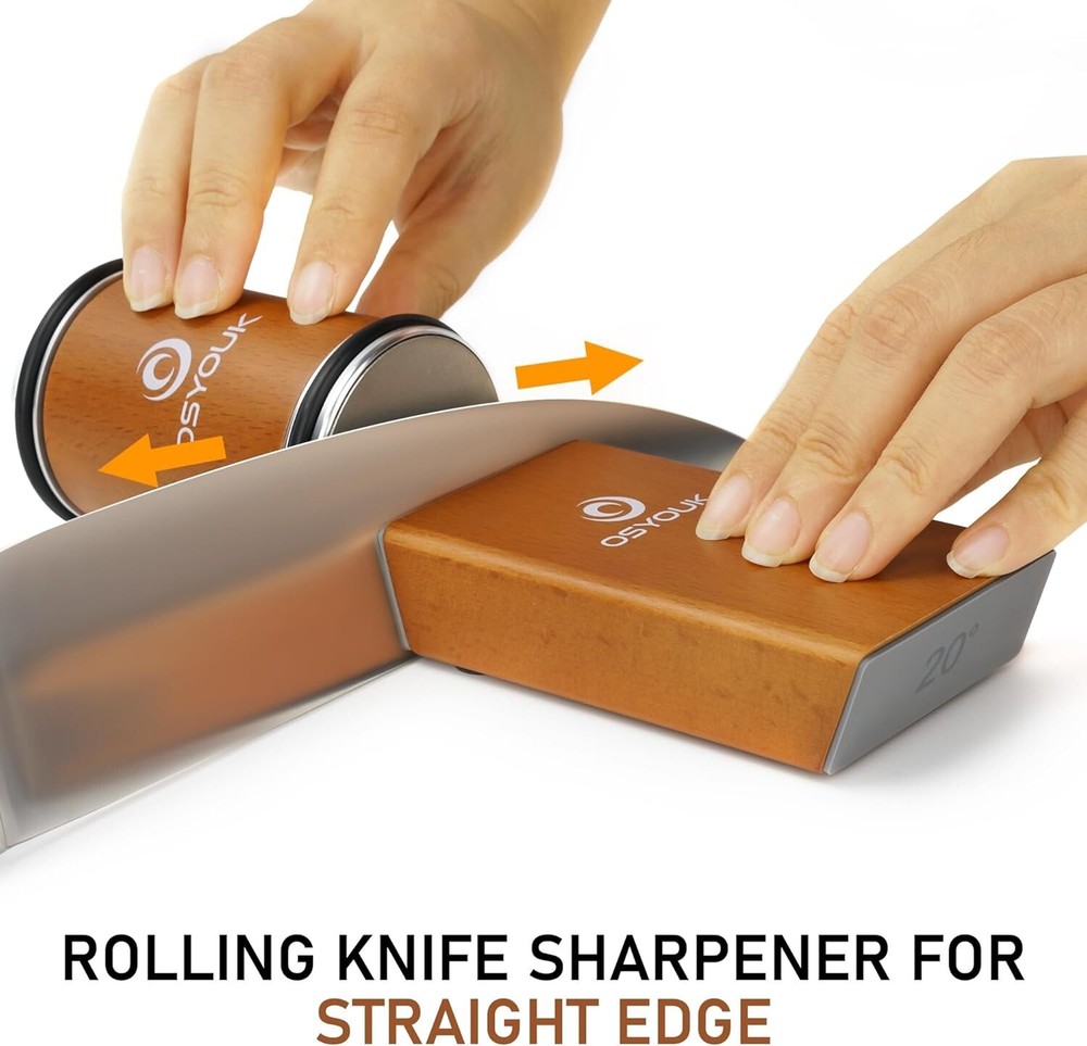 Knife Sharpener Tool Rolling Knife Sharpeners Kit Knife Sharpening with Diamonds