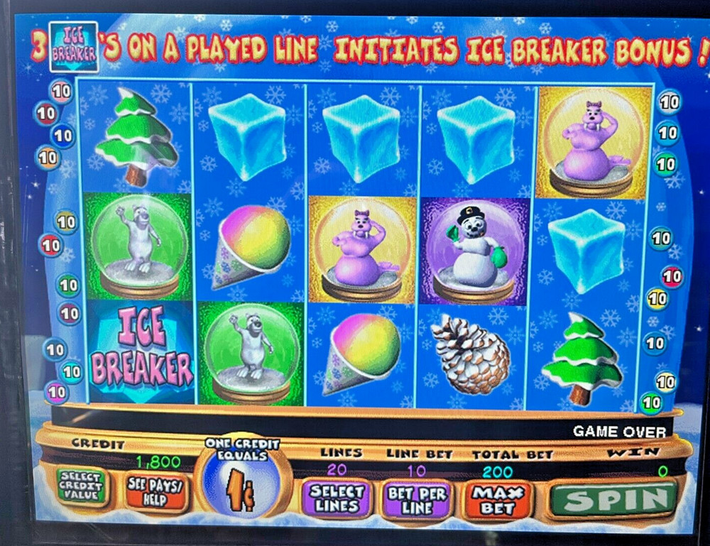 IGT I-game Snow Globes Software