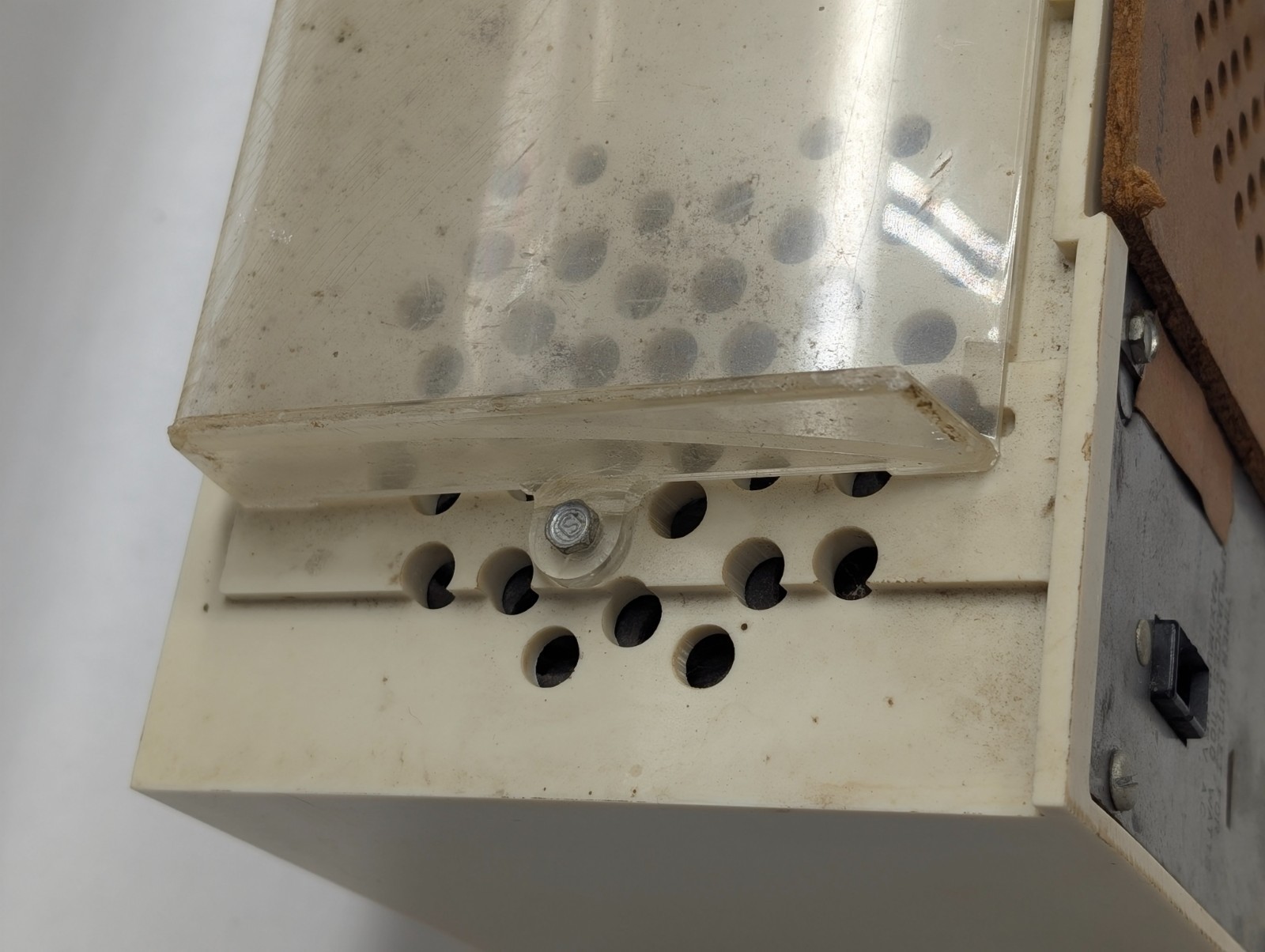 Vintage Emerson Clock Tube Radio Model 826 Series D Telechron Alarm Movement