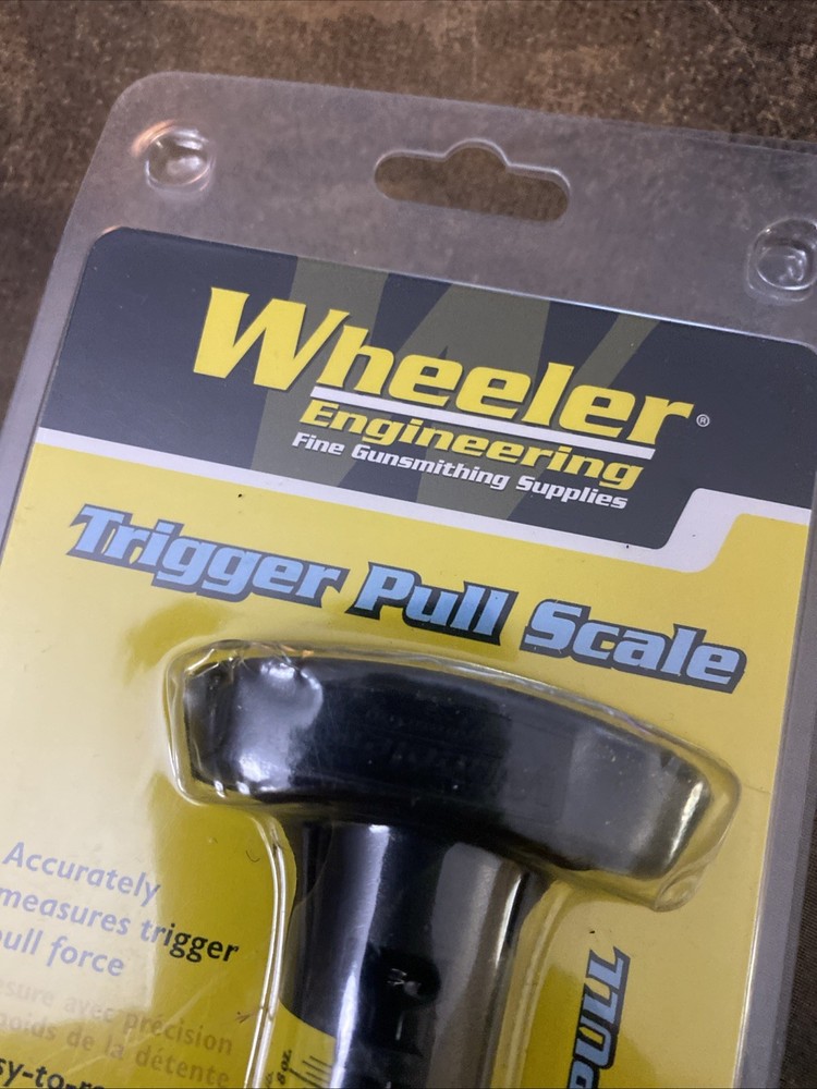 Wheeler Manual Trigger Pull Scale with 8oz to 8lb Value Range for Gunsmithing