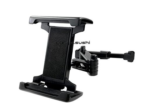 Kashimura Notebook-compatible Headrest-mounted Tablet Holder NAT-88 Black